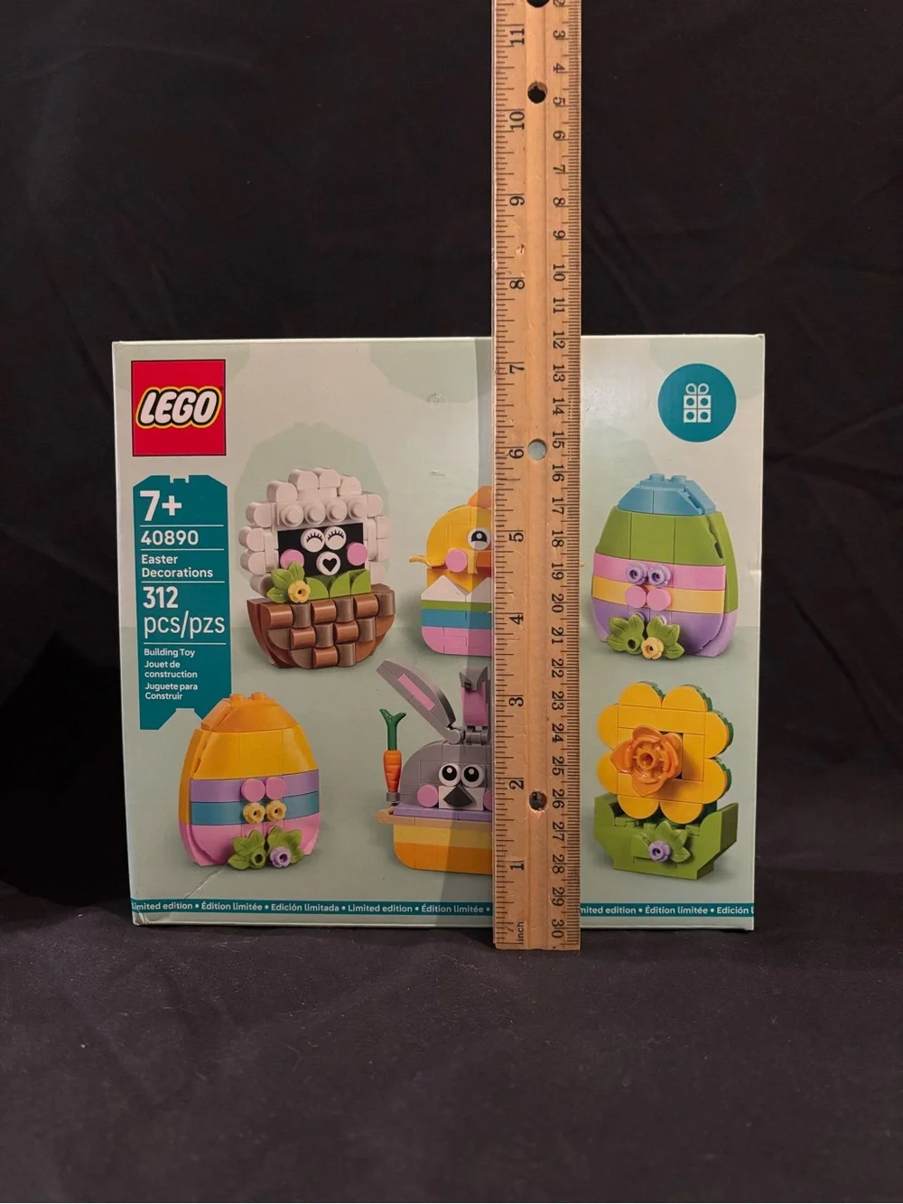 LEGO Pastel Easter Eggs & Characters Set - Yellow, Pink, Purple, Green, Blue New